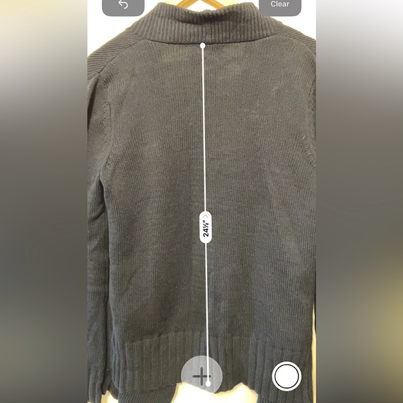 EUC Jones New York Signature women’s cardigan dark blue Sz Large - Picture 2 of 4